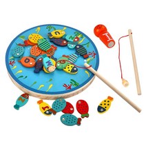 4살교구 알파벳물고기잡기 원목자석낚시 5세 손장난감 놀이수업 유아원 키즈카페 역할놀이 집중력