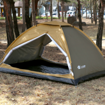 돔 텐트 사각텐트 그늘막 돔형 조립식 쉘터 3 4인용, 블랙, 1-2인