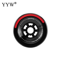 스케이트 보드 휠 Hardwearing Pu 전문 블랙 96x55mm 스쿠터 액세서리 롱 도로 78a, 02 1 piece