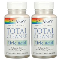 솔라레이 요산 유릭에시드 토탈클린즈 60정 Veggie Capsules 2개