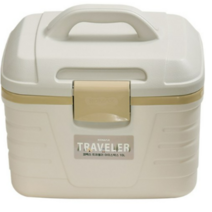 코멕스 트래블러 아이스박스, 베이지 라이트 브라운, 10L