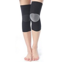소프트 압박 무릎보호대 무릎아대 요가 필라테스 발레, 블랙1세트