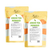 카일스 프리미엄 그린티 카페 파우더 500g 분말, 2봉