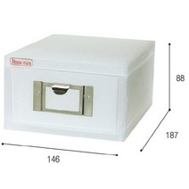 알파(ALPHA) 아이박스 56007 미니1단 146x187x88mm, [4022430]옵션없음/free