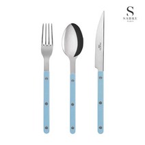 [사브르] 비스트로 커트러리 파스텔블루 디너세트 3P, 상세 설명 참조, 단품