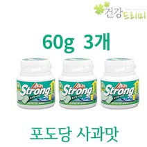 알프스 스트롱 포도당 캔디 사과맛 60g x3개