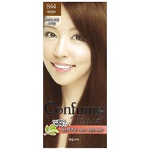 과일나라 컨퓸 헤어칼라 염색약, 844소프트코랄브라운, 1개