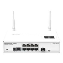Mikrotik CRS109-8G-1S-2HnD-IN L3 기가비트 이더넷 (10/100/1000) 파워 오버 (PoE) 화이트 282081