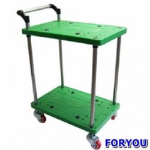 무따 사각2단녹색 소750x460x750 엘카 대차 카트 운반구 앵글달리 핸드카트 핸드카트부품 운반기