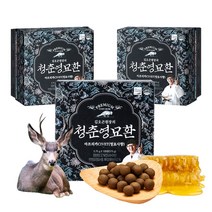 김오곤 청춘영묘환 건강환 침향 인삼 사향, 4개월분