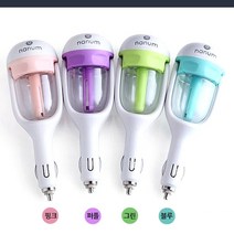 휴대용 USB 무소음 무드등 미니가습기 캠핑 소형 1P, 차량용미니가습기-퍼플