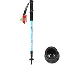 PIOMEER 야외 여행 캠핑 하이킹 등산 워킹 스틱 6061 알루미늄 AlloyAlpenstock 스키 트레킹 폴 1pc, 파란색