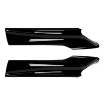 자동차 앞 범퍼 립 스플리터 디퓨저 카나드 바디 키트 스포일러 BMW 5 시리즈 F10 액세서리, 01 Splitter Black