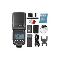 Godox V850III 플래시 스트로보 GN6076Ws Speedlite 클립온 스트로보 재활용 시간 1.5초 Canon Nikon Sony Fuji Panasonic Olympus 카메라 지원