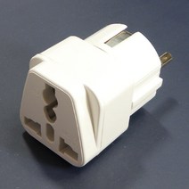 유럽형 멀티 어댑터 국내용 여행용 아답터 변압기 플러그, 1개