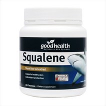 good health Squalene 굿헬스 뉴질랜드 스쿠알렌 샤크 리버 오일 상어 간유 1000mg 300캡슐, 300정