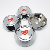 자동차 엠블럼 VOSSEN 휠 센터 허브 캡 커버에 대 한 4pcs 65mm 자동차 링 엠 블 럼 로고 림 스티커 액세서, 03 C
