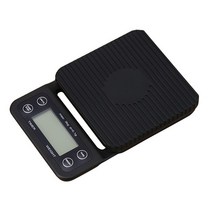 전자커피저울 타이머와 휴대용 전자 저울 3kg/5kg x 0.1g LCD 디지털 주방 커피 무게 도구 천칭 자리 정밀 보석 규모, [02] 5kg x 0.1g