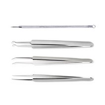 세밀 압출기 코피지 제거 화이트 블랙헤드 뽑기도구, 상품선택, 갈고리형