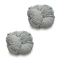 뉴트럴 컬러 마크라메실 4mm 90합 100야드 90미터 2P 두볼세트, 뉴트럴마크라메90합-03그레이-2P