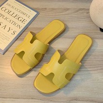 여성 여름 편한 슬리퍼 해변 코디 해외 여행 스타일