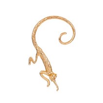 블루투스 SOHOT 1Piece 고딕 펑크 합금 이글 엘프 고양이 플라잉 드래곤 귀 클립 귀걸이 여성 피어싱 쥬얼, 04 SE3153G0946