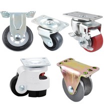 명가철물 바퀴 캐스터 브레이크바퀴 회전바퀴, 13) 앵글바퀴 2.5인치 U형