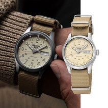 [밴드2종+필름+수리툴] 세이코5 스포츠 오토매틱 SRPJ83K1 데저트 키트 미드필드 스포츠 백화점AS