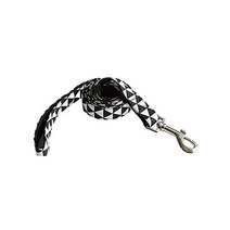Nethico Dog Leash 개용 리드 멋쟁이 귀여운 소형 개 중형 개 대형 개 다채로운 경량 튼튼한 총 5 색 (Black M)