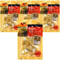 정화식품 오징어는 땅콩을 좋아해 조미오징어, 40g, 4개