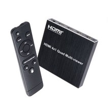 Coms HDMI 화면 분할기 41 1080P 60Hz 4포트 RS232 IR, 상세페이지 참조