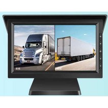 4채널 화물차용블랙박스 대형차 트럭 중장비 10인치, (2채널)10인치+음성제어+64G