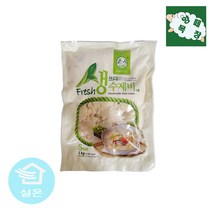 송학 뜨더 생 수제비 1kg, 1개