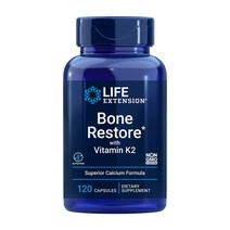 라이프익스텐션 본 리스토어 비타민 K2 캡슐, 120정, 1개