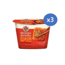 간편하게 부쳐먹는 백설 김치전, 210g, 3개