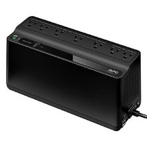 APC UPS 배터리 백업 및 서지 보호기 600VA 전원 공급 장치 USB 충전기 포트가 있는 BE600M1, UPS Plus USB 충전기