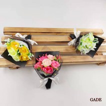 가더GADE 납골당꽃다발 조화꽃다발 미니꽃다발 납골당꾸미기 봉안당장식 부착식, 1Z) No.2) PK