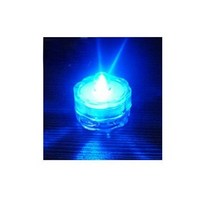 미니 수족관 led 조명 방수 led 촛불 램프 물고기 탱크 다이빙 라이트 풍경 램프 파티 웨딩 조명, 푸른, [06] Blue