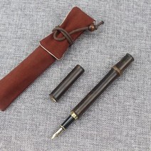 저가만년필 만년필입문 대나무 만년필 잉크 펜 나무 만년필 잉크 펜 쓰기 미술 용품 ​​사무용품 금 포장용 금 상자, C