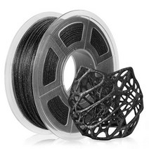 Petg pla 필라멘트 1kg 1.75mm 직경 공차 +-0.02mm 320m롤 100 거품 없음 고강도 fdm 3d 프린터 인쇄 재료, CHINA, PLA Twinkle Black