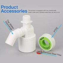 Automatic Water Level Control Valve Tower Tank Floating Ball Valve Vertical Interior Fully Automatic, 03 C