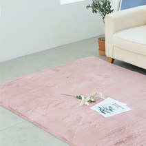 미조데코 부드러운 양모 극세사 밍크 보온효과 에코퍼카페트 워셔블 양털 거실러그