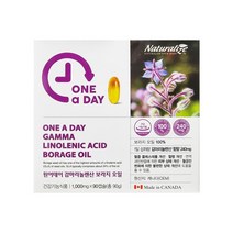 네추럴라이즈 - 원어데이 감마리놀렌산 보라지 오일 1000mg x 90캡슐 보라지꽃종자유 보라지오일 캐나다, 2, 1000mg*90캡슐