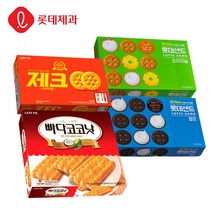 [본사직영]롯데제과 롯데샌드깜뜨빠다코코넛제크 혼합구성 4개, 05.깜뜨315gX2개+빠다코코넛300gX2개