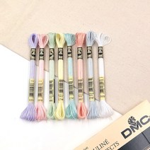 엔조이스티치/ DMC라이트이펙트사 파스텔계열 / 메탈릭사, E5200
