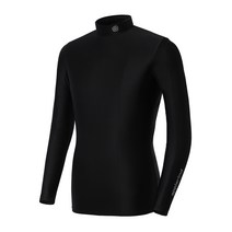 애플라인드 남성 언더암 메쉬 H넥 이너웨어 AR110EX 블랙, 110(2XL)