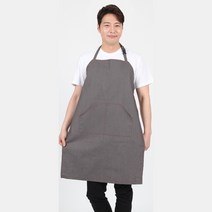 곱창 닭갈비 목수 미대 미술용 앞치마 AE58, M, AE58 하트청지