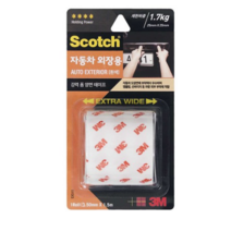 3M 스카치 자동차 외장용 폼 양면 테이프 50mm x 1.5m, 1개