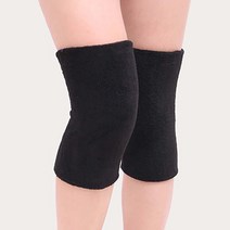 모인샵 소프감 컴포트 무릎 보호대 검정 2p 겨울레그워머