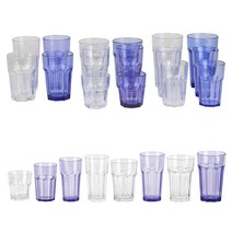 PC물컵 음료수컵 업소 가정용 쉽게 깨지지않는안전컵, 선택8.5242-1개, 투명